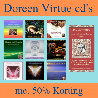 Doreen Virtue cd's met 50% korting